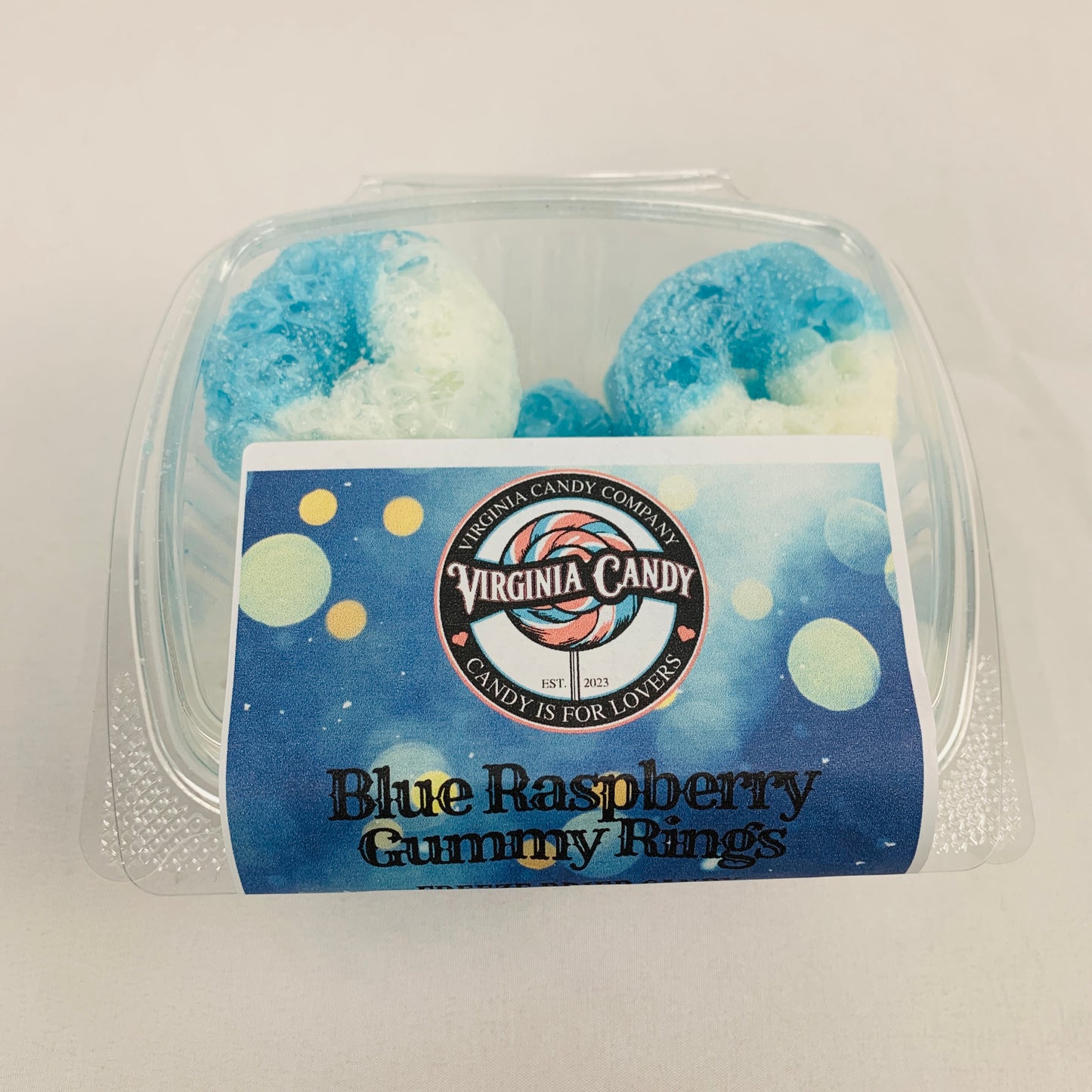 Blue Raspberry Gummy Rings